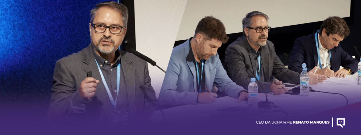 Renato Marques representou a UChat4Me em Avilès na Espanha, palestrando sobre o Uso da Inteligência Artificial na Indústria Verde